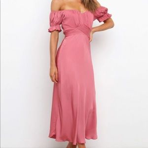 New and never used rosey pink dress for sale! US size 6